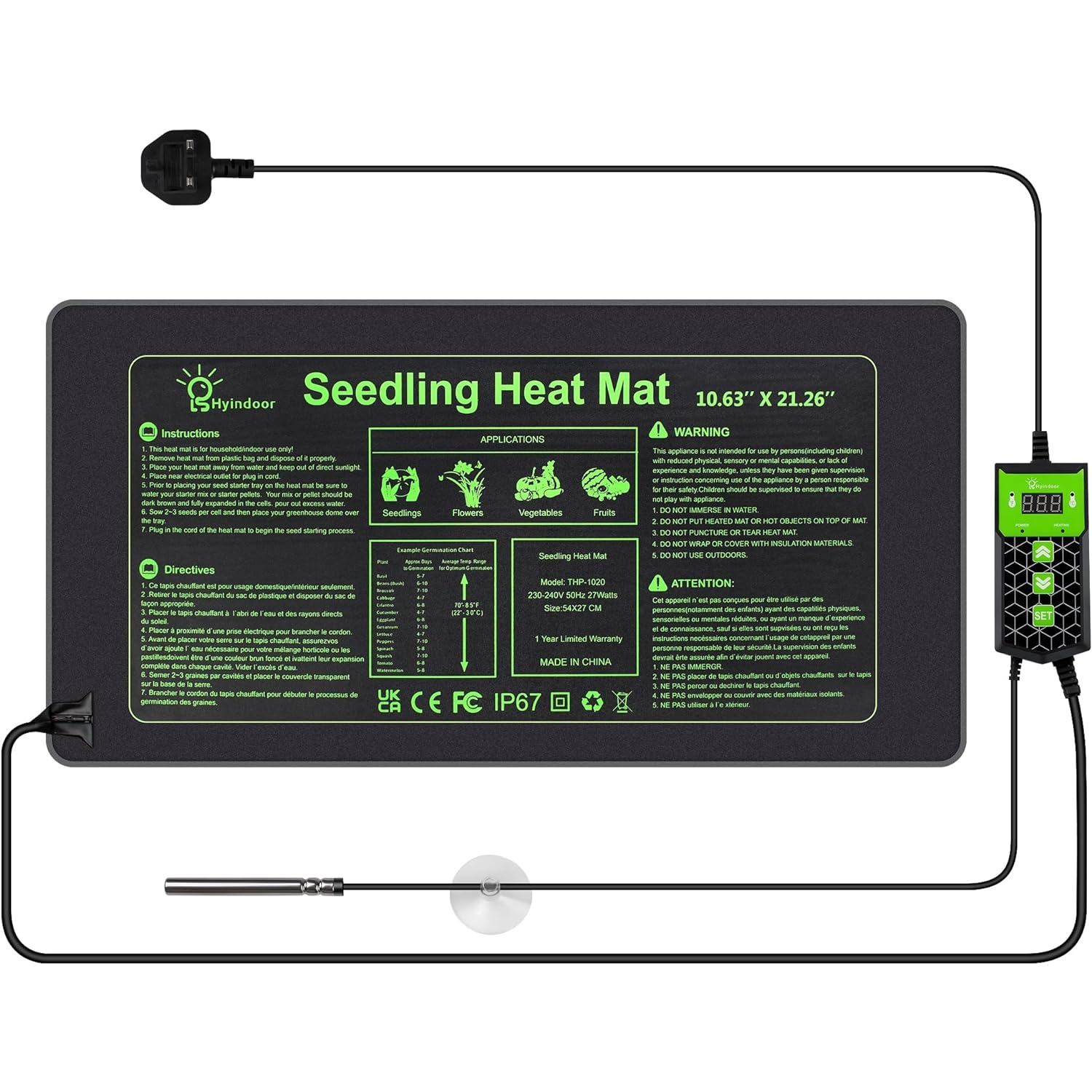 Heat Mat with Thermostat